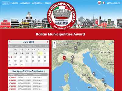 Realizzazione sito web Radioamatori, radio, telecomunicazioni ivrea