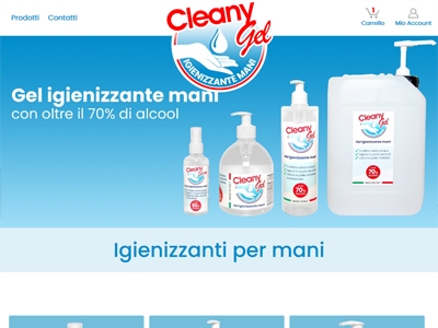 Gel igienizzante mani