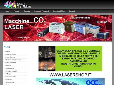 vetrina, aziende, plotter da taglio, lame per plotter, catalogo, e-commerce
