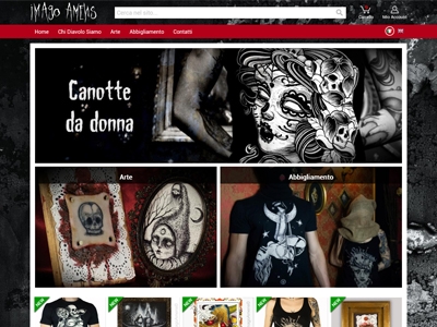 vendita abbigliamento online e tattoo