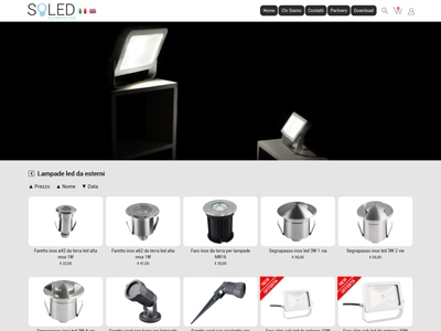 ecommerce illuminazione led