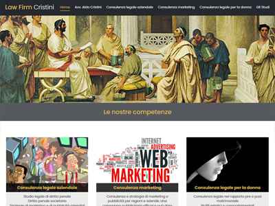 Realizzazione sito web Studio avvocati 