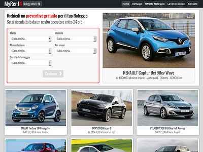 Realizzazione sito web noleggio lungo termine ivrea