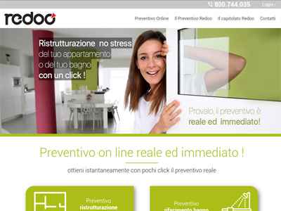 Realizzazione sito web ristrutturazione case e appartamenti 