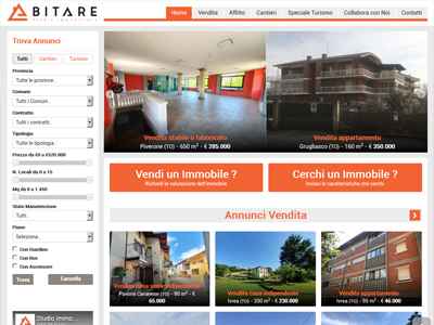 Realizzazione sito web agenzia immobiliare Torino