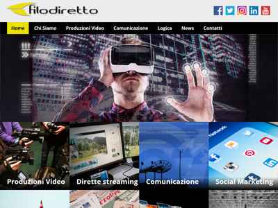 Realizzazione sito web Produzione video, agenzia video Torino