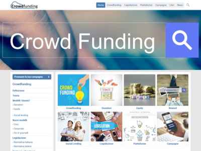 Realizzazione sito web crowdfunding 