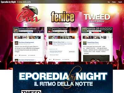 Realizzazione sito web discoteche Torino