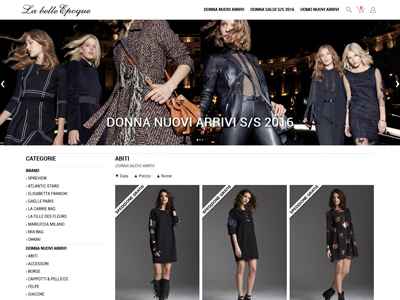 Realizzazione sito web ecommerce abbigliamento ivrea