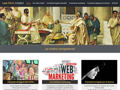 Realizzazione sito web Studio avvocati Torino
