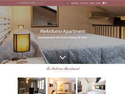 Realizzazione sito web appartamento affitti brevi Ivrea Torino